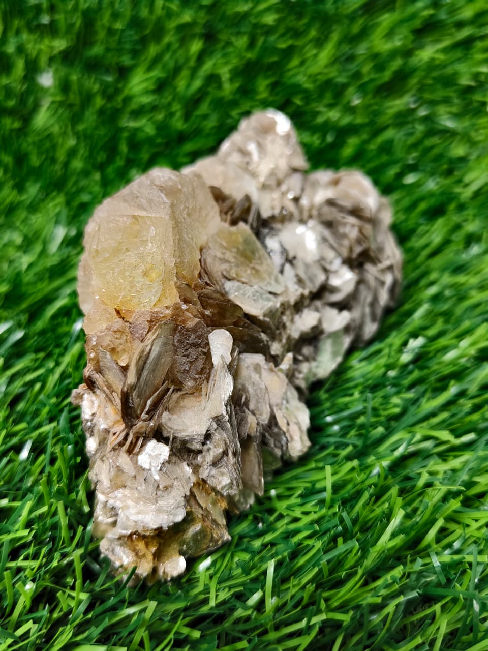 Fluorite with Muscovite Mica